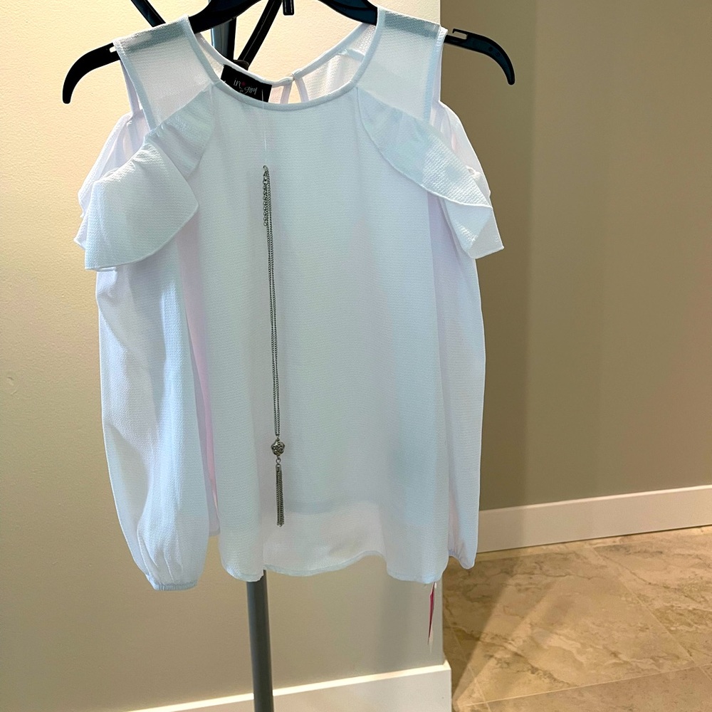 White blouse for girls